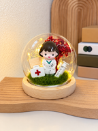 Crimson Love Crystal Ball