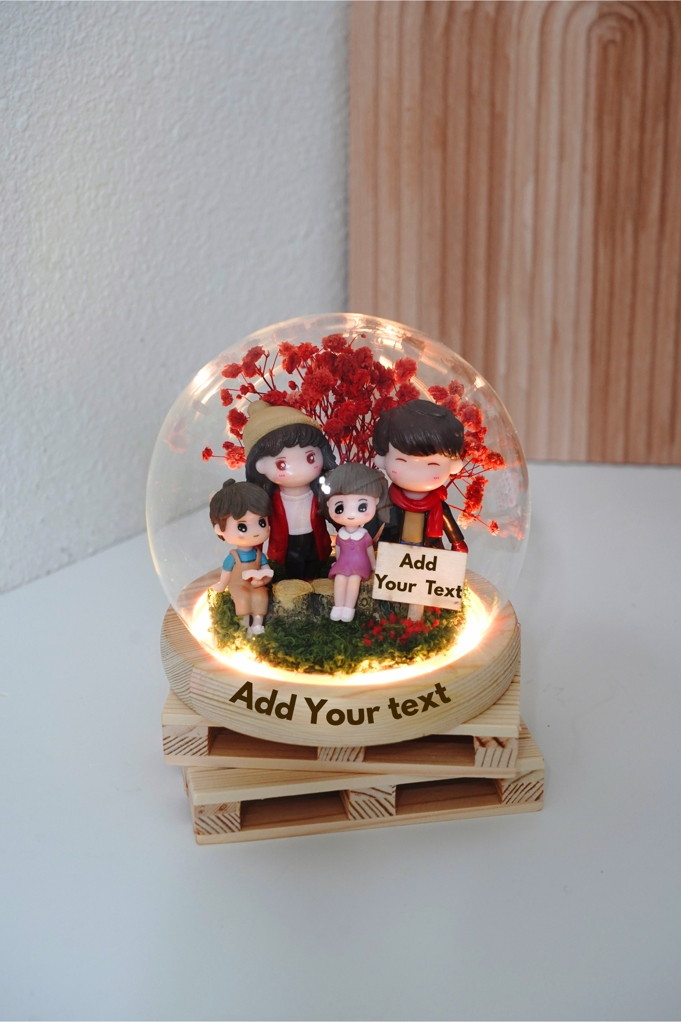 Family Love Crystal Ball