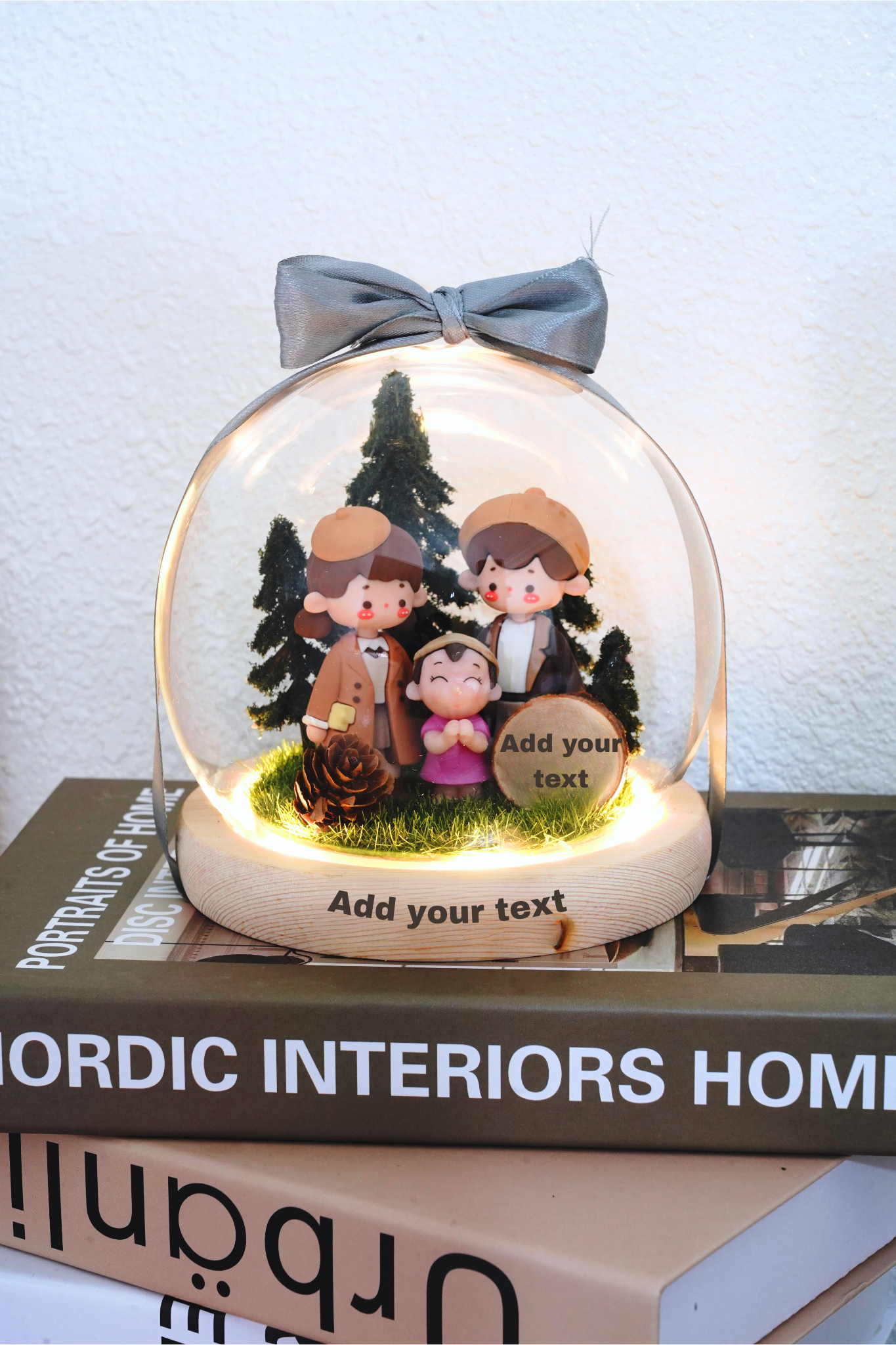 Lovely Family Crystal Ball