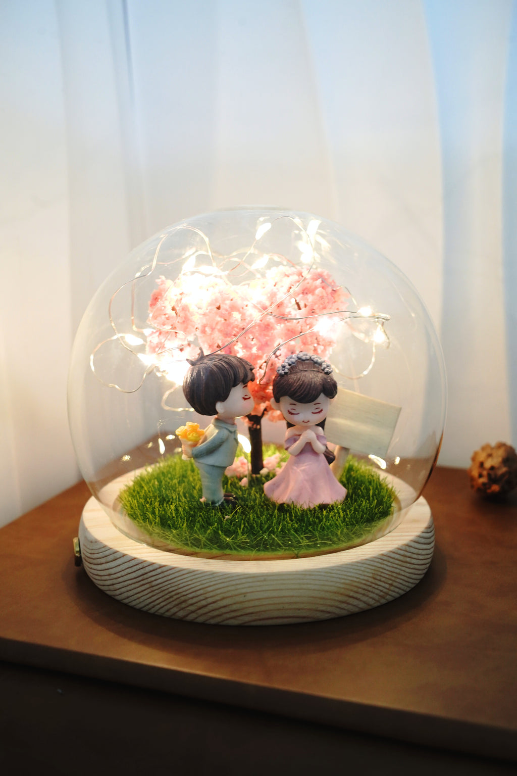 Customized name engraved wooden gift Malaysia