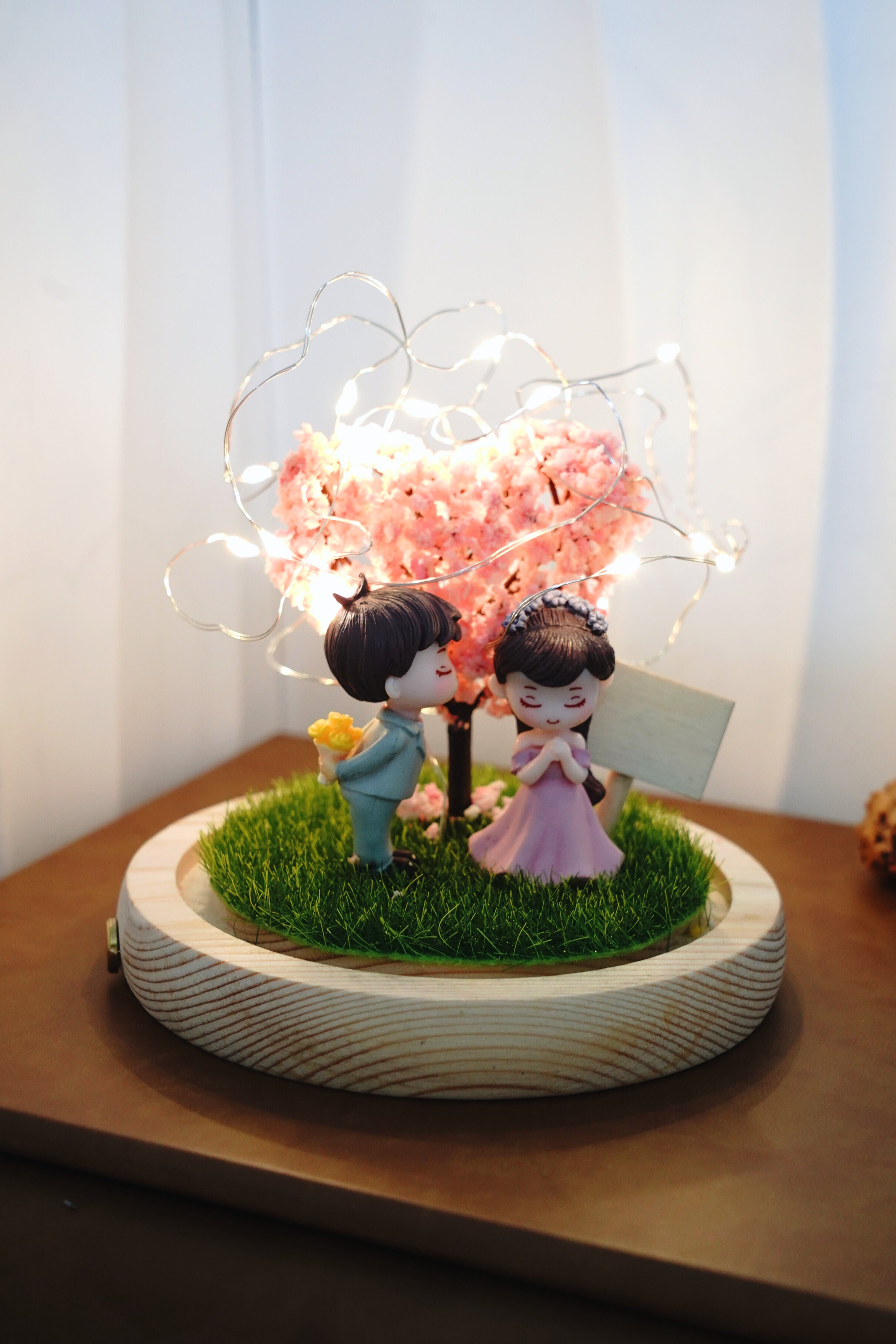 Customized name engraved wooden gift Malaysia