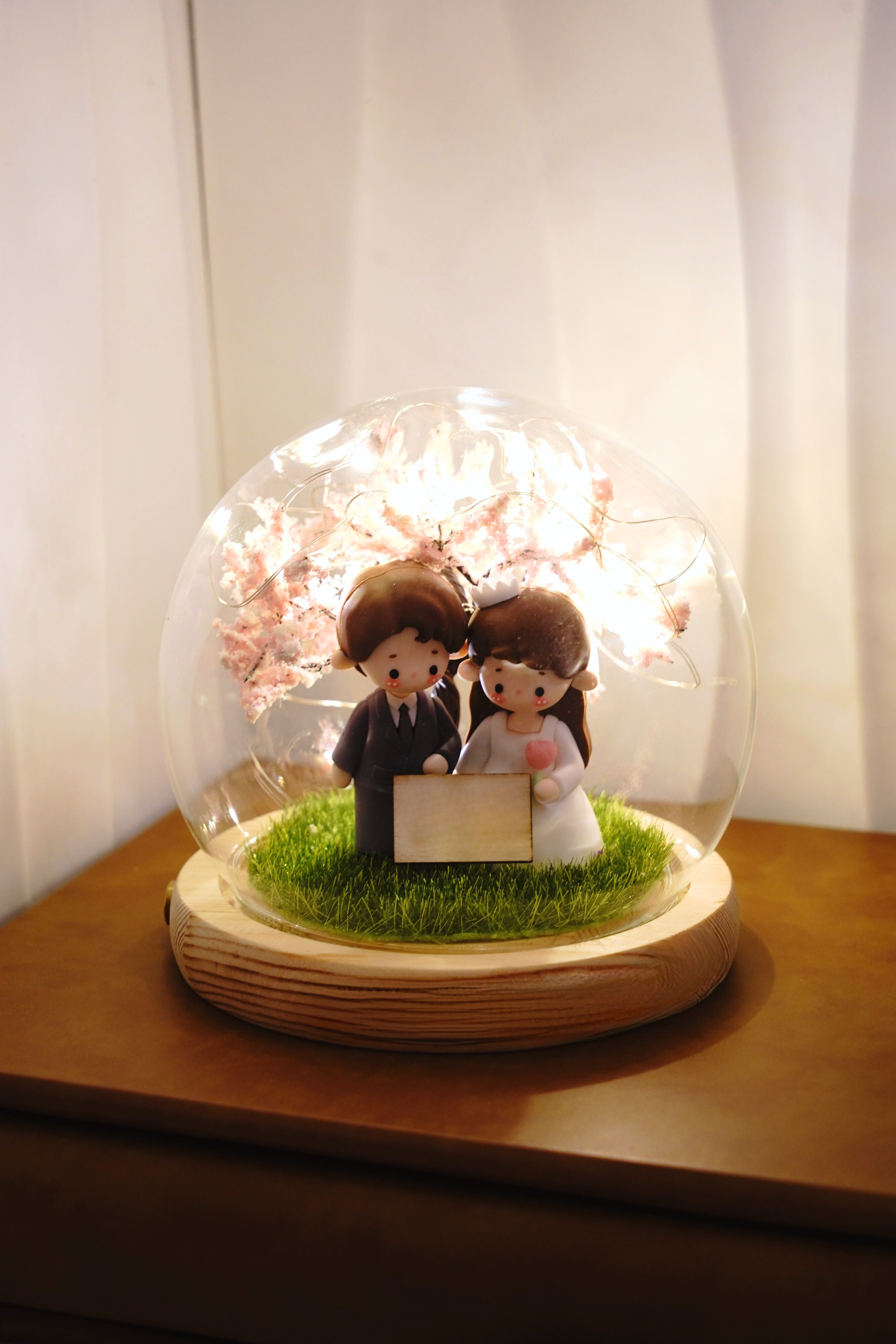 Customized name engraved wooden gift Malaysia