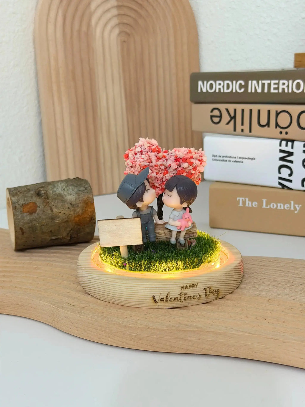 Best anniversary gift for couples - personalised meaningful LED crystal ball, thoughtful romantic keepsake